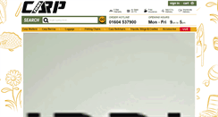 Desktop Screenshot of carp-zone.co.uk
